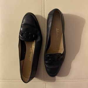 Black Ferragamo Loafers